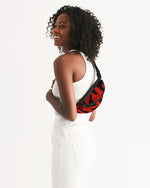 Load image into Gallery viewer, Red Mud Print Crossbody Sling Bag
