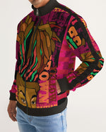 Load image into Gallery viewer, Golden Tribe Men&#39;s Stripe-Sleeve Track Jacket
