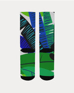 Load image into Gallery viewer, Blue Safari Men&#39;s Socks
