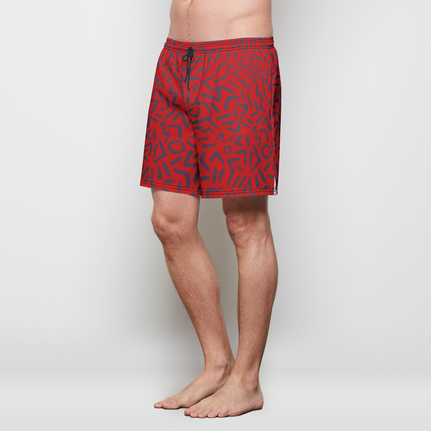 Ziggy Blaze Mens Swim Trunks w/ Lining