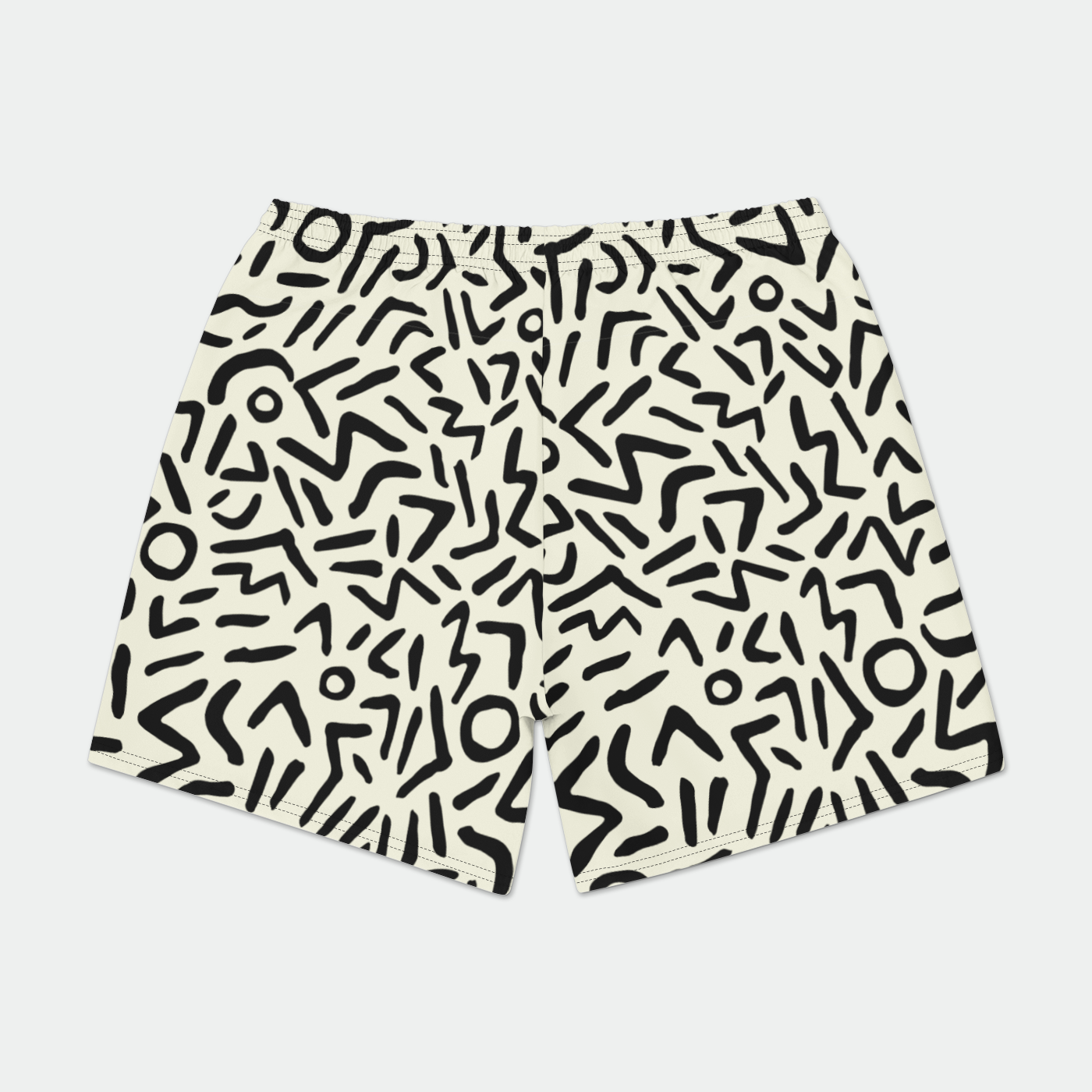 Ziggy Pearl Mens Swim Trunks w/ Lining