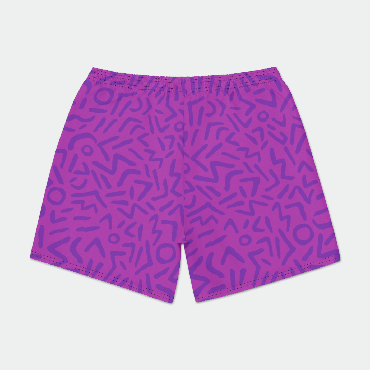 Ziggy Jam Mens Swim Trunks w/ Lining