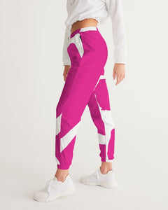 Wild Pink n' White Women's Track Pants