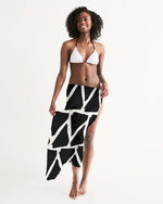 Load image into Gallery viewer, Black Mud Print Swim Cover Up
