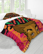 Load image into Gallery viewer, Tribe by Goldi Gold King Duvet Cover Set
