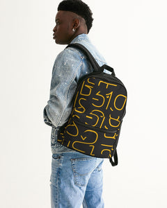 AfroPop Noir Small Canvas Backpack