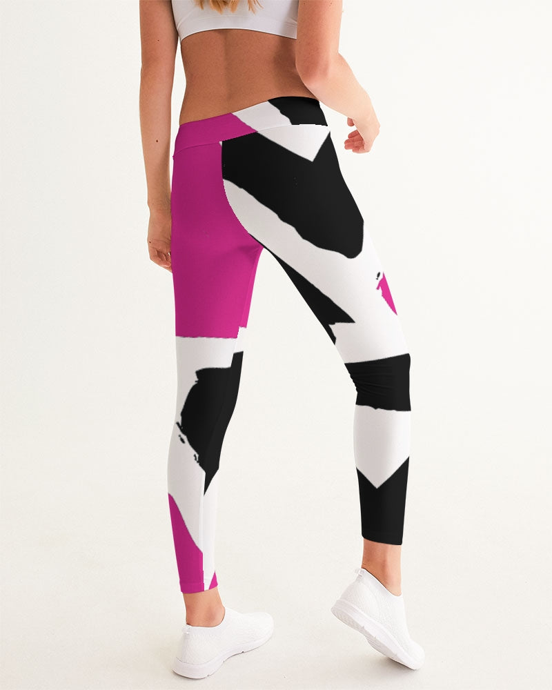 Wild Pink Remix Women's Yoga Pants