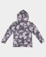 Load image into Gallery viewer, Purple Gray Camo Kids Hoodie
