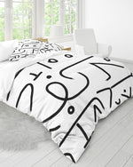 Load image into Gallery viewer, Mutapa Noir King Duvet Cover Set
