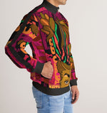 Load image into Gallery viewer, Golden Tribe Men&#39;s Stripe-Sleeve Track Jacket
