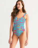 Load image into Gallery viewer, Berry Kuba Remix Women&#39;s One-Piece Swimsuit
