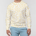 Load image into Gallery viewer, Mutapa Flow Men&#39;s Classic French Terry Crewneck Pullover
