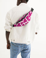 Cargar imagen en el visor de la galería, Wild Pink n&#39; White Crossbody Sling Bag
