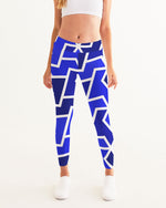 Lade das Bild in den Galerie-Viewer, Arabesque Blues Women&#39;s Yoga Pants
