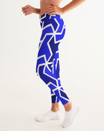 Lade das Bild in den Galerie-Viewer, Arabesque Blues Women&#39;s Yoga Pants
