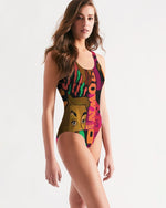 Cargar imagen en el visor de la galería, Golden Tribe Women&#39;s One-Piece Swimsuit
