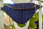 Load image into Gallery viewer, The Blue Flame Mud Cloth Fanny Pack
