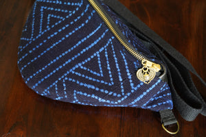 The Blue Flame Mud Cloth Fanny Pack