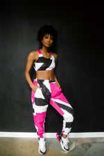 Lade das Bild in den Galerie-Viewer, Wild Pink Remix Women&#39;s Track Pants
