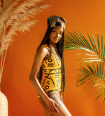 Lade das Bild in den Galerie-Viewer, AfroPop Women&#39;s One-Piece Swimsuit
