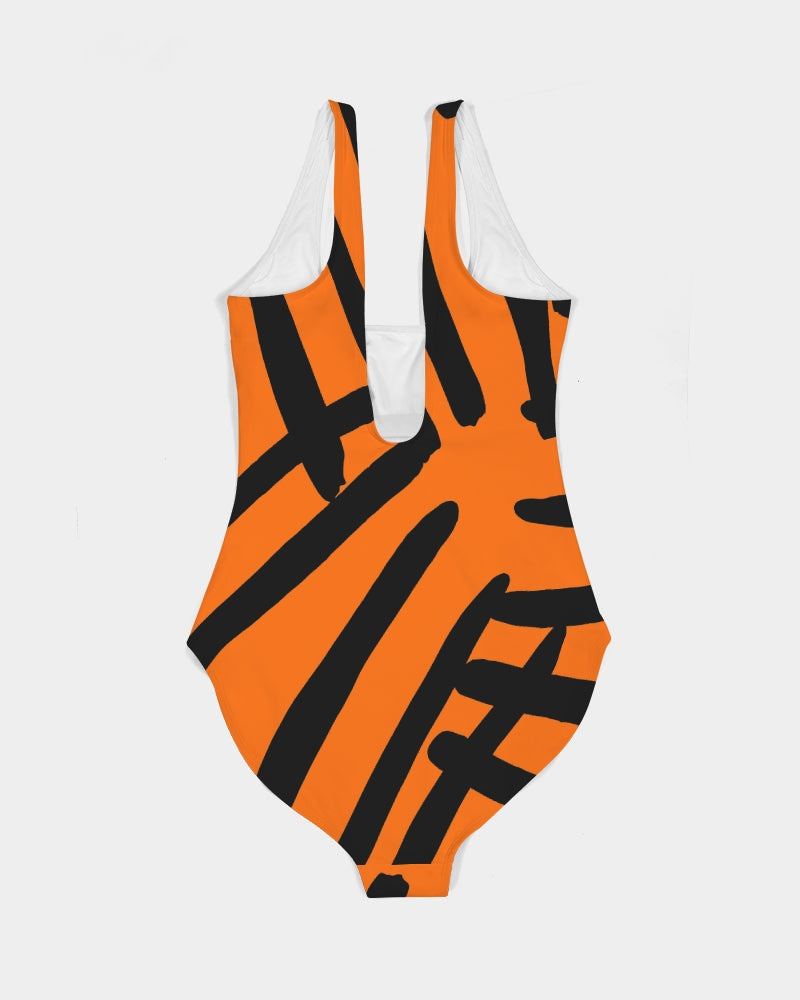 Wild Orange Women's One-Piece Swimsuit