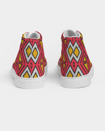 Lade das Bild in den Galerie-Viewer, Mutapa Tribe Women&#39;s Hightop Canvas Shoe
