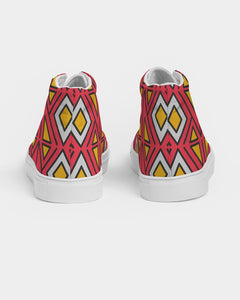 Mutapa Tribe Women's Hightop Canvas Shoe