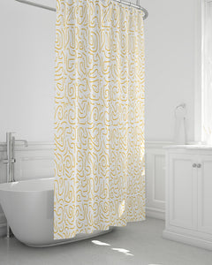 Mutapa Flow Shower Curtain 72"x72"