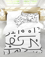 Load image into Gallery viewer, Mutapa Noir King Duvet Cover Set
