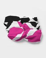 Load image into Gallery viewer, Wild Pink n&#39; White Twist Knot Headband Set
