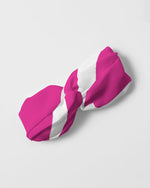 Lade das Bild in den Galerie-Viewer, Wild Pink n&#39; White Twist Knot Headband Set
