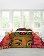 Load image into Gallery viewer, Tribe by Goldi Gold King Duvet Cover Set
