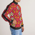 Lade das Bild in den Galerie-Viewer, Mutapa Tribe Men&#39;s Stripe-Sleeve Track Jacket
