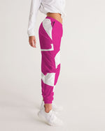 Load image into Gallery viewer, Wild Pink n&#39; White Women&#39;s Track Pants
