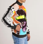 Load image into Gallery viewer, Wild FantaSigh ReMix Stripe-Sleeve Track Jacket

