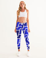 Load image into Gallery viewer, Arabesque Blues Women&#39;s Yoga Pants
