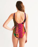 Load image into Gallery viewer, Golden Tribe Women&#39;s One-Piece Swimsuit
